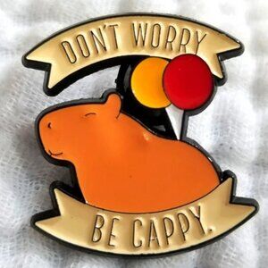 3 for $15/ 5 for $20 Pin- Dont Worry Be Cappy